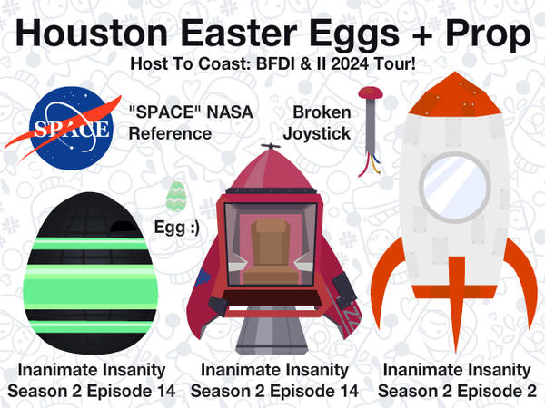 Props - BFDI & II 2024 TOUR